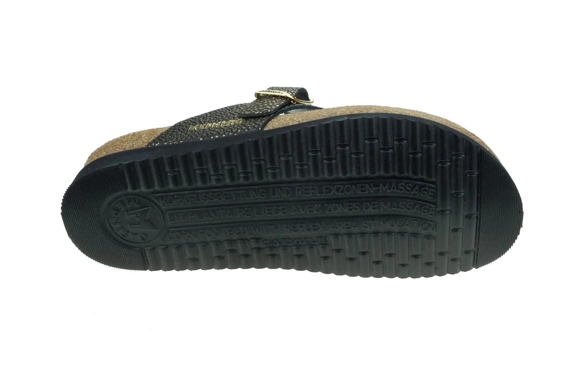 'Helen' women's sandal - Dark gold