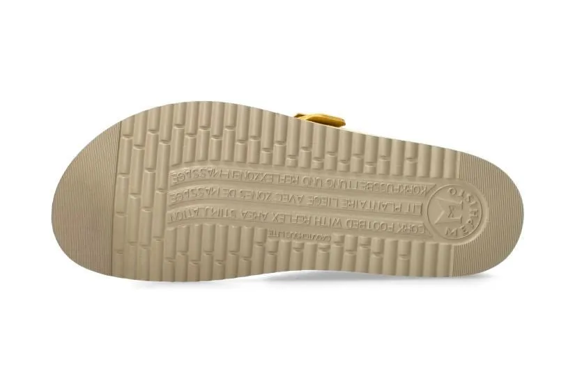 'Helen' women's toe sandal - yellow