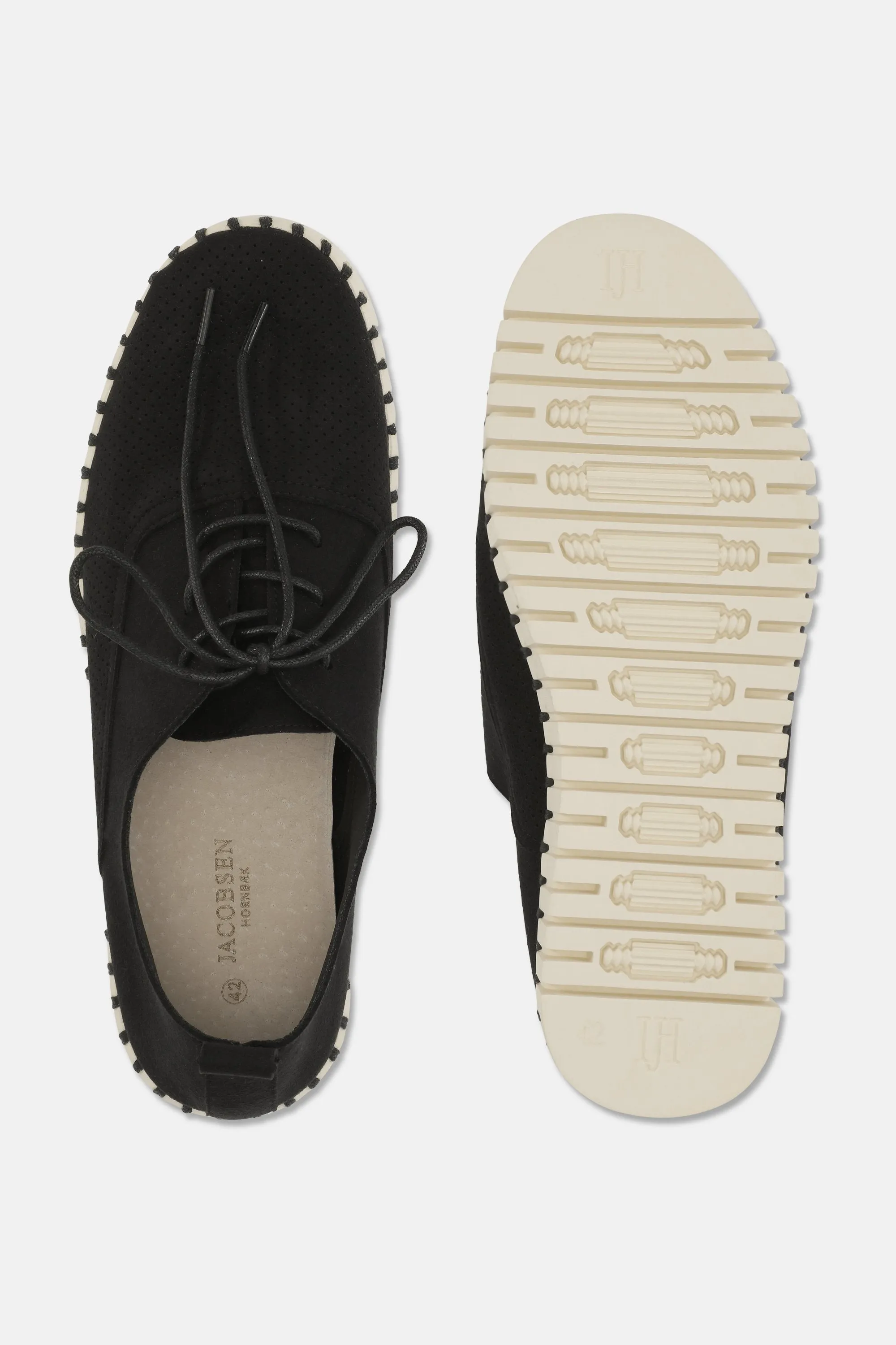 Herrenschuhe Mit Schnürung - Black Pearled Ivory