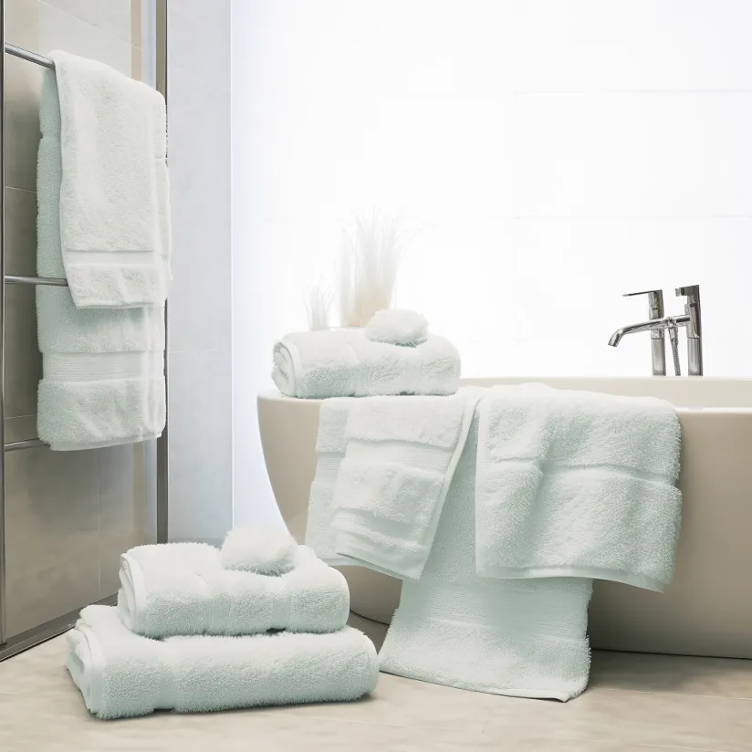 Hotel Royal Living Supima Hand Towel - White