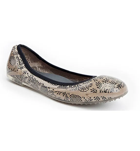 ja-vie china clay floral jelly flats shoes