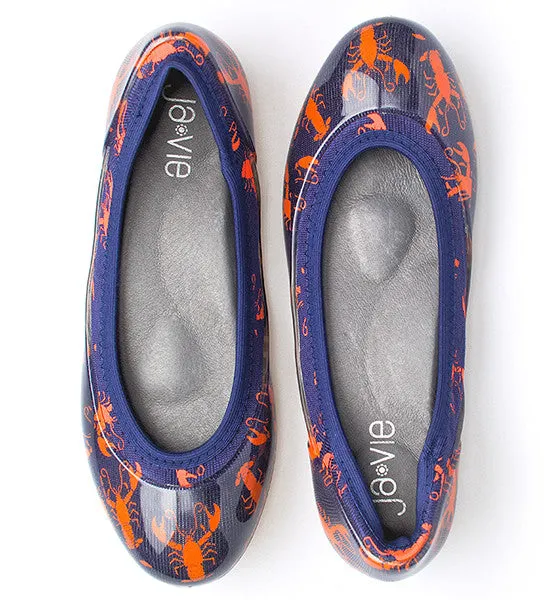 ja-vie lobster jelly flats shoes