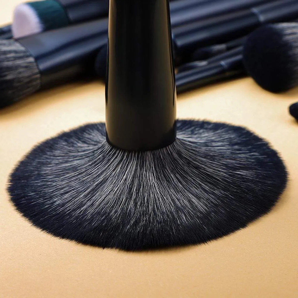 JADE SERIES - 15 PCS MAKEUP BRUSH KIT IN GIFT BOX - TOURMALINE BLUE