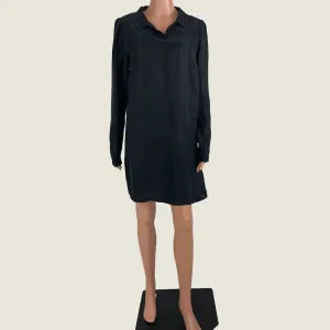 Katherine Black Shirt Midi Dress 14