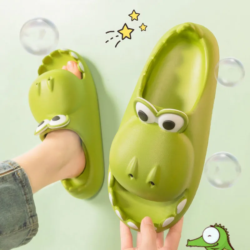 Kids Dinosaur Slippers Wholesale Summer Cartoon Parent Child