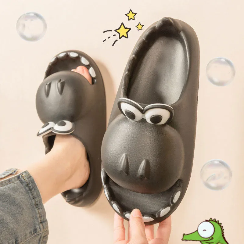 Kids Dinosaur Slippers Wholesale Summer Cartoon Parent Child