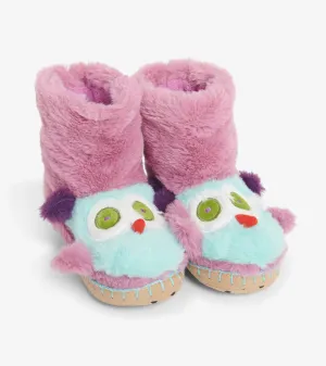 Kids Night Owl Slippers
