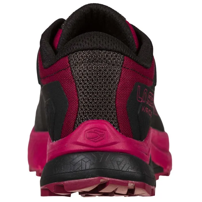 La Sportiva Karacal Womens Trail Running Shoe - Black/Red Plum - Clearance