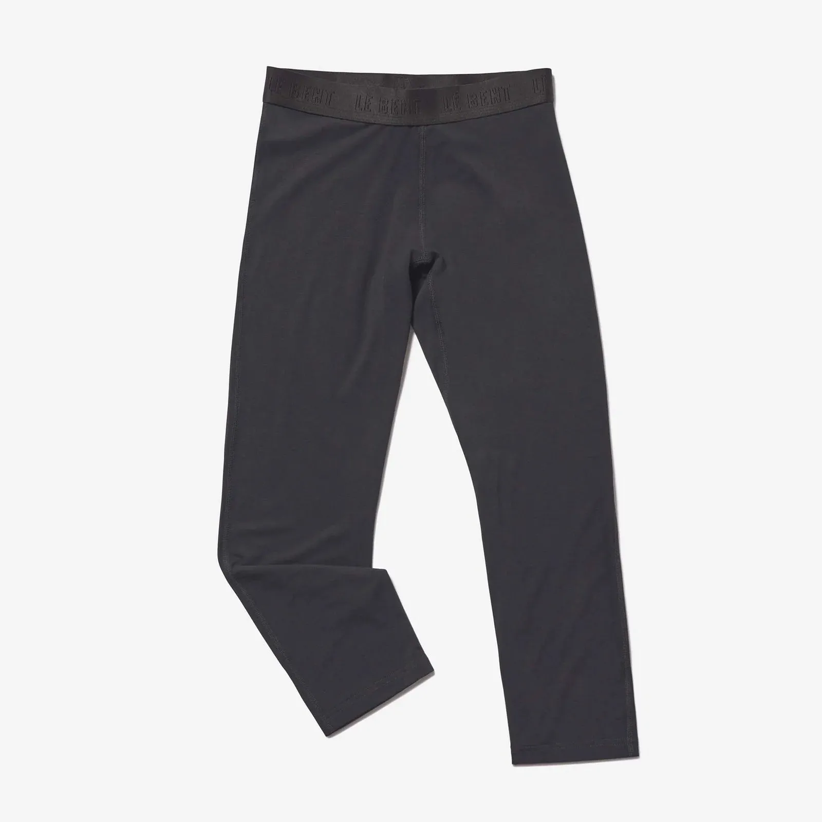 Le Bent Womens Core Midweight 3/4 Bottom Base Layer Dark Cloud
