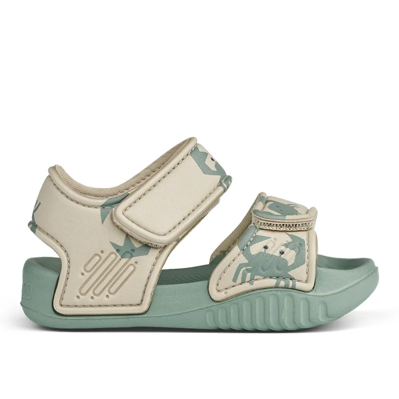 Liewood Summer sandals 'Blumer' Crab/Sandy