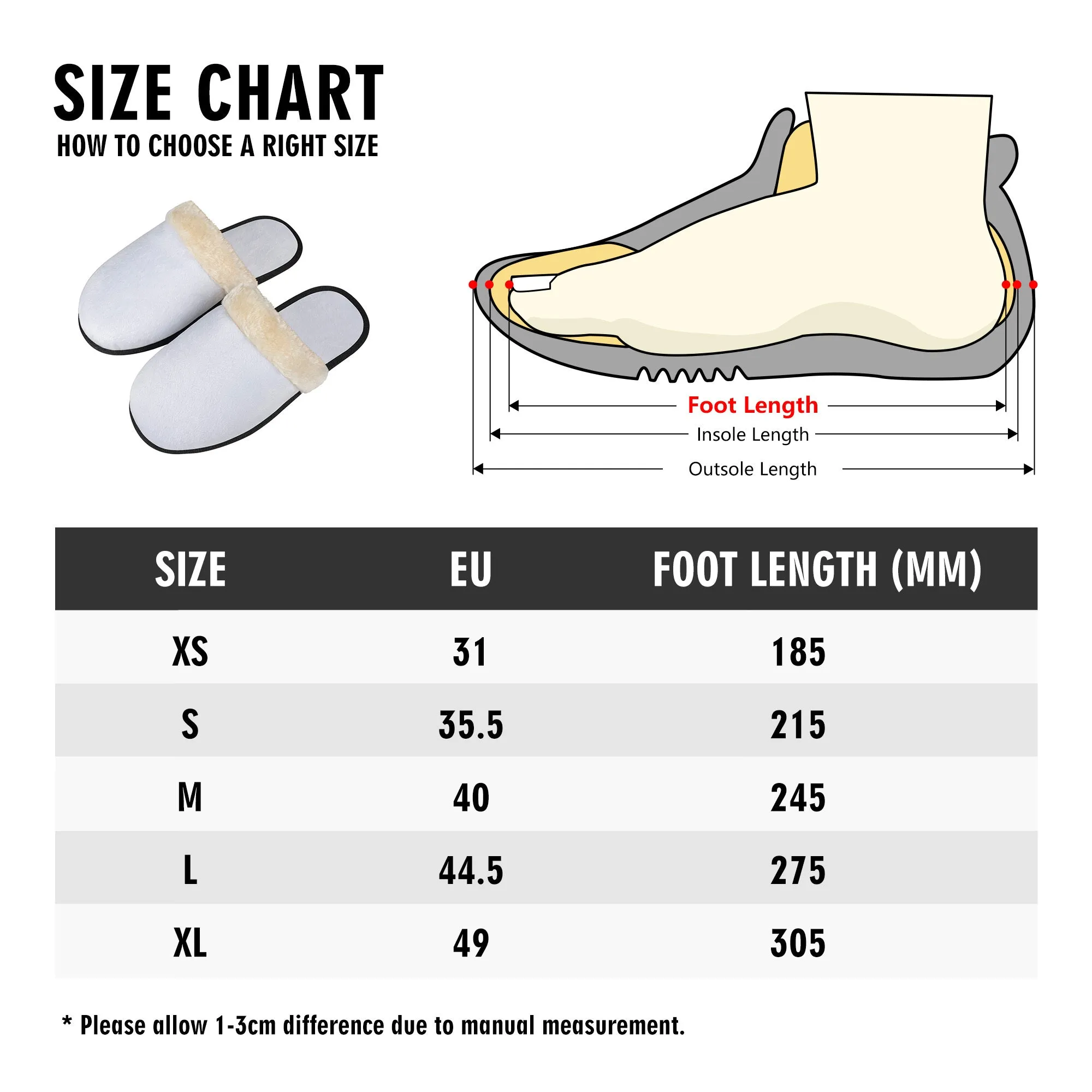 Lightweight Warm Plush Slippers