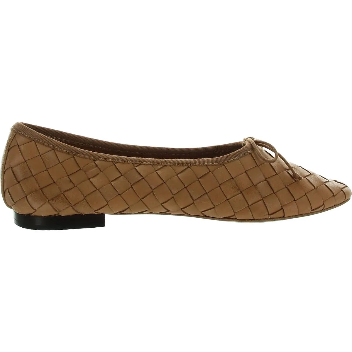 Loeffler Randall Womens Landry Woven Leather Flat Shoes