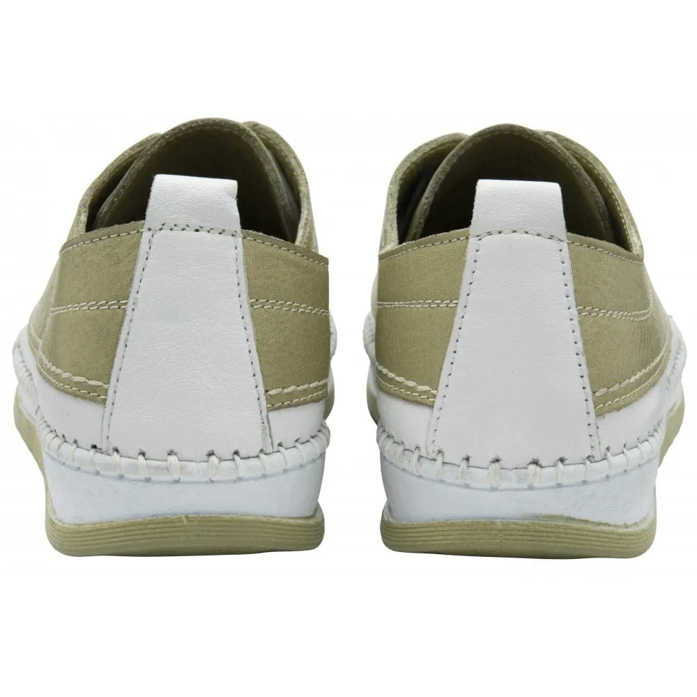 Lotus Sage Leather Rimini Casual Shoes ULS571LN