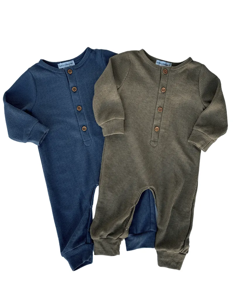 Marshall Button Front Jumpsuit - Coffee