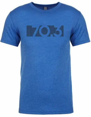 Men's short sleeve triathlon tshirt "70.3 bar code" by Endurance Apparel