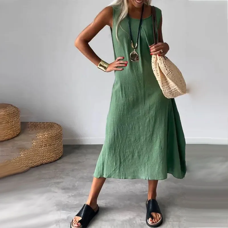 Mila - Relaxed Boho Maxi Dress 🌿✨