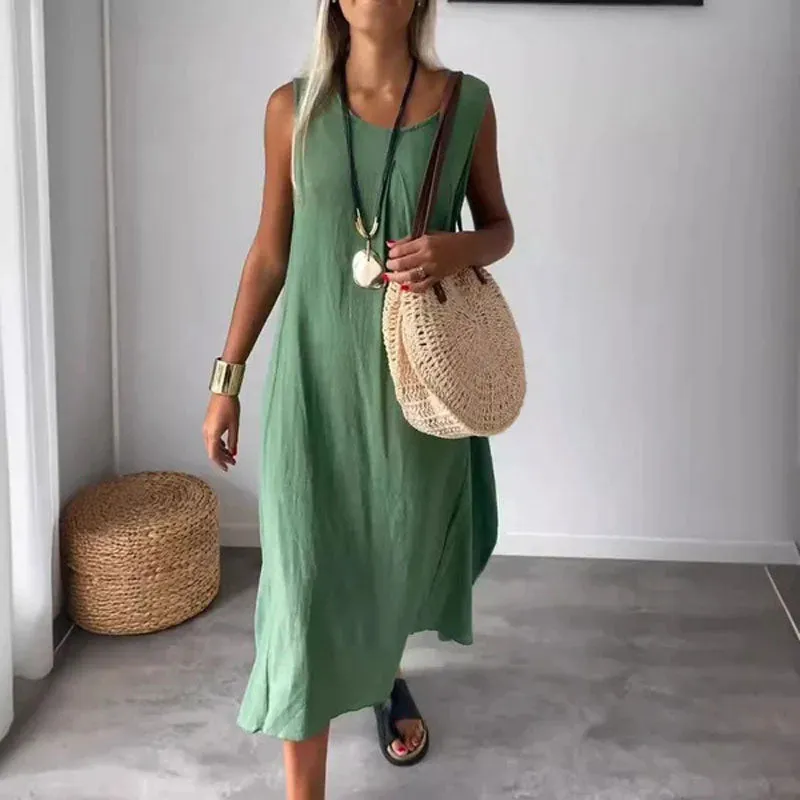 Mila - Relaxed Boho Maxi Dress 🌿✨