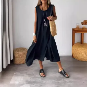 Mila - Relaxed Boho Maxi Dress 🌿✨