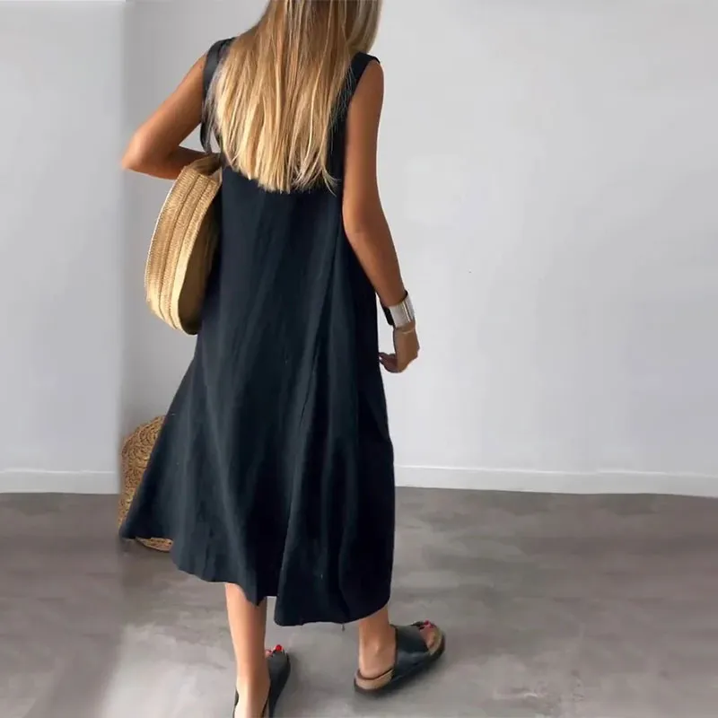 Mila - Relaxed Boho Maxi Dress 🌿✨