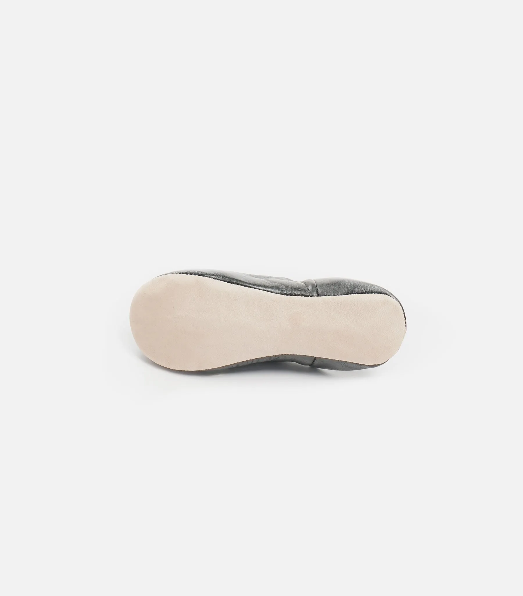 Moroccan Babouche Basic Slippers / Black