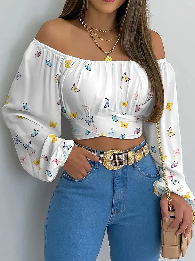 Obsidian Phoenix Women's Luxury Off-Shoulder Blouse