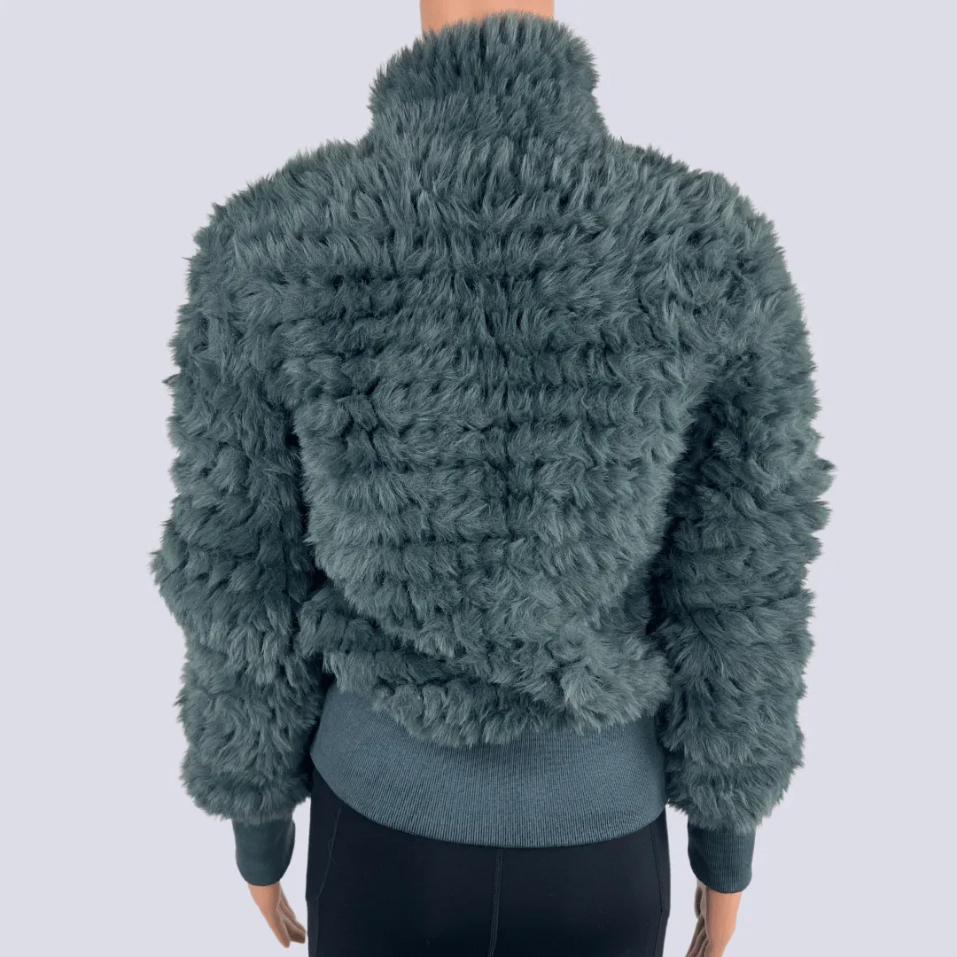 Once Was Novella Faux Fur Jacket 8