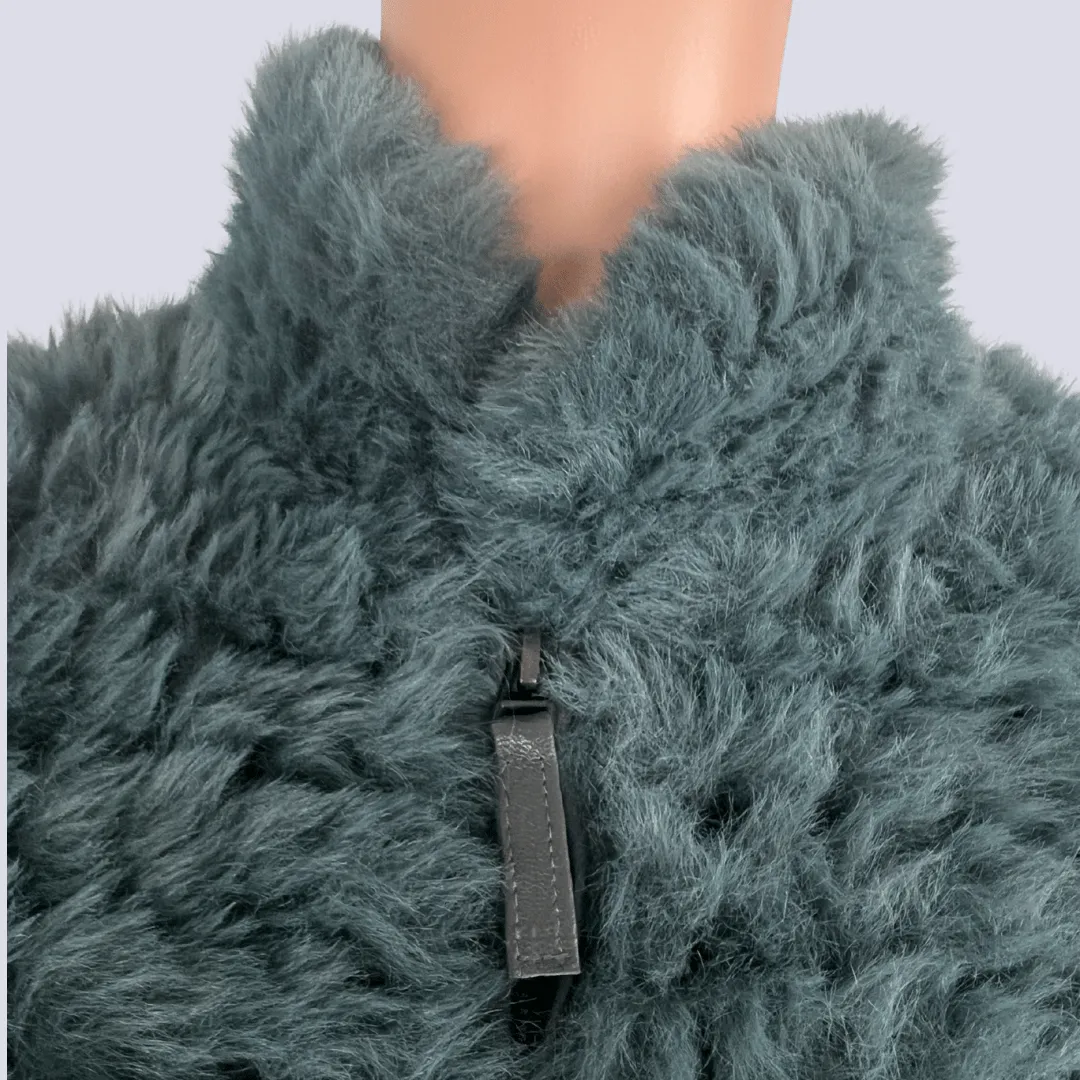 Once Was Novella Faux Fur Jacket 8