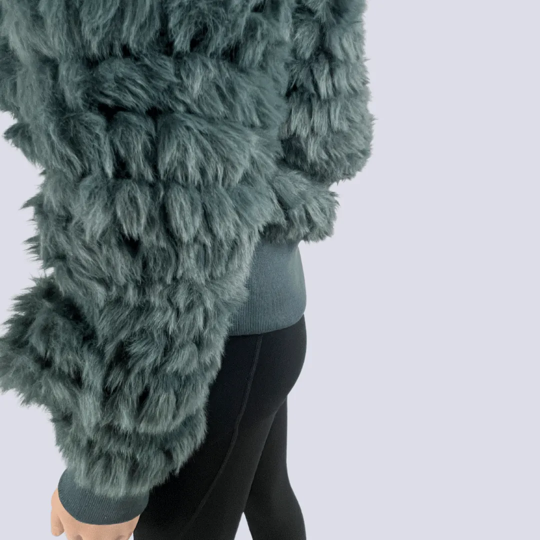 Once Was Novella Faux Fur Jacket 8