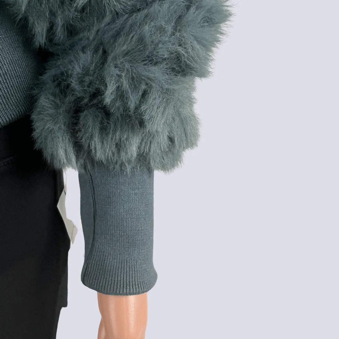 Once Was Novella Faux Fur Jacket 8