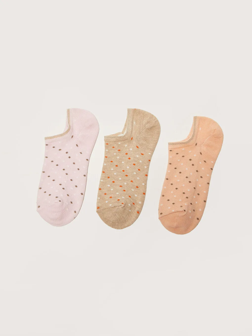 Patterned Women's Booties Socks Pack of 3