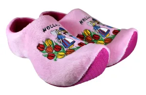 Pink Kissing Couple Slippers