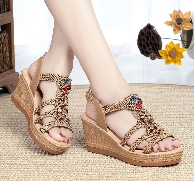 Platform Shoes Women's High Heel Sandals Trending Fashion