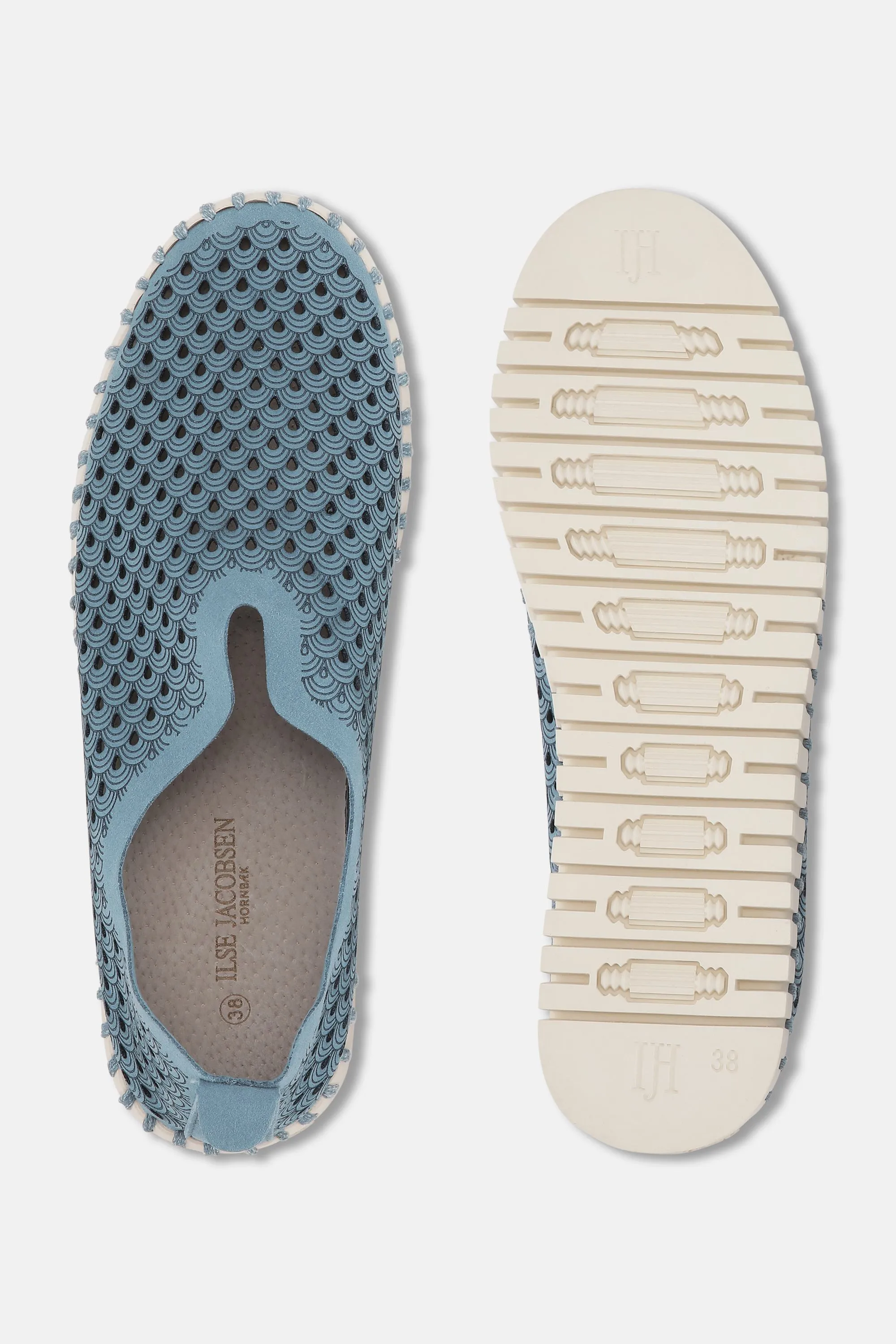 Platform Tulip Slipper - Blue Cloud