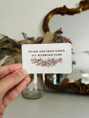 Praise God Sticker