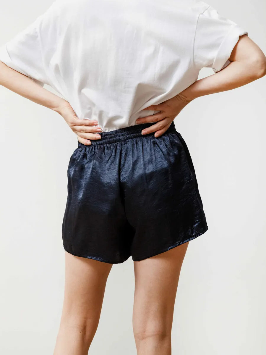 running short - crushed slinky midnight
