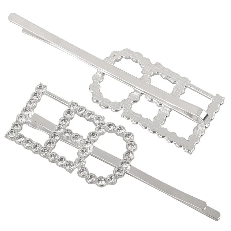 Silver Leo Hairclip