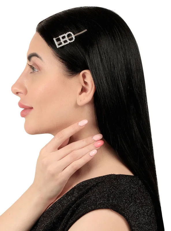 Silver Leo Hairclip