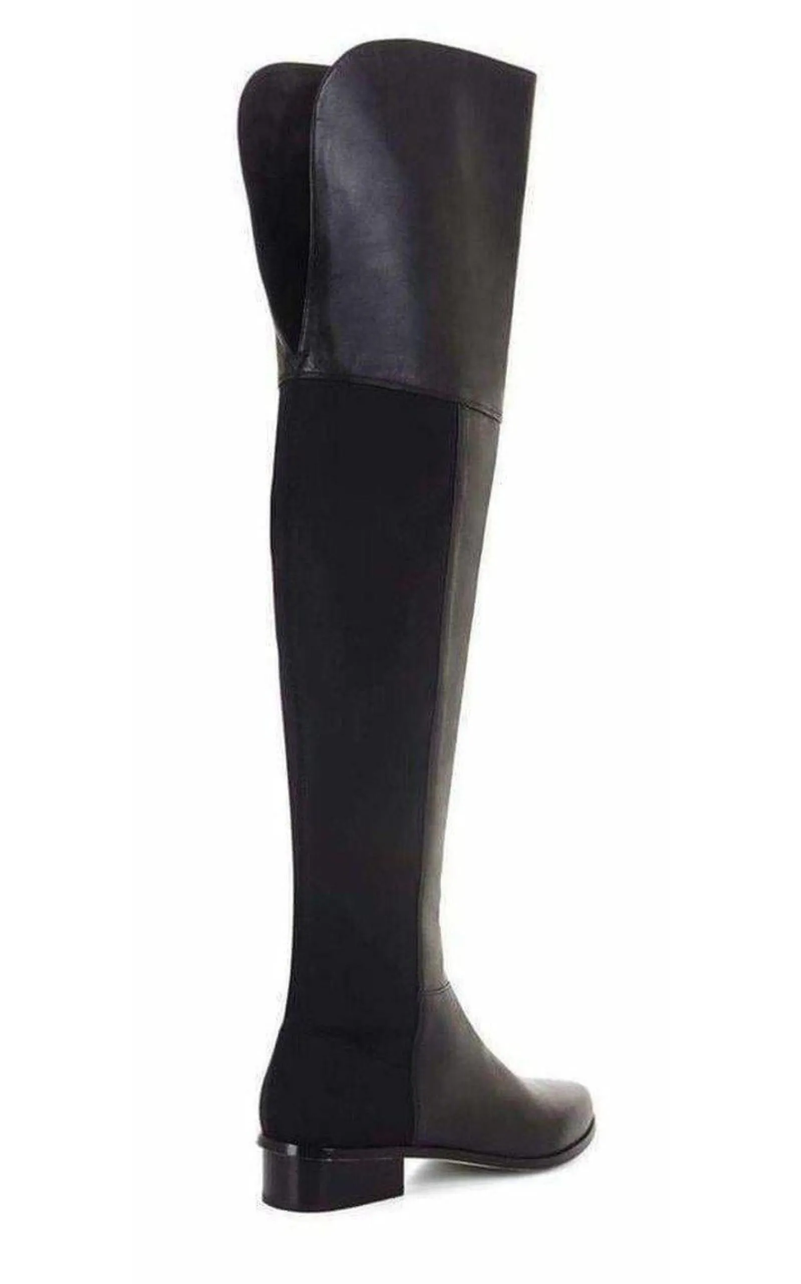 Slink Over the Knee Black Leather Boots