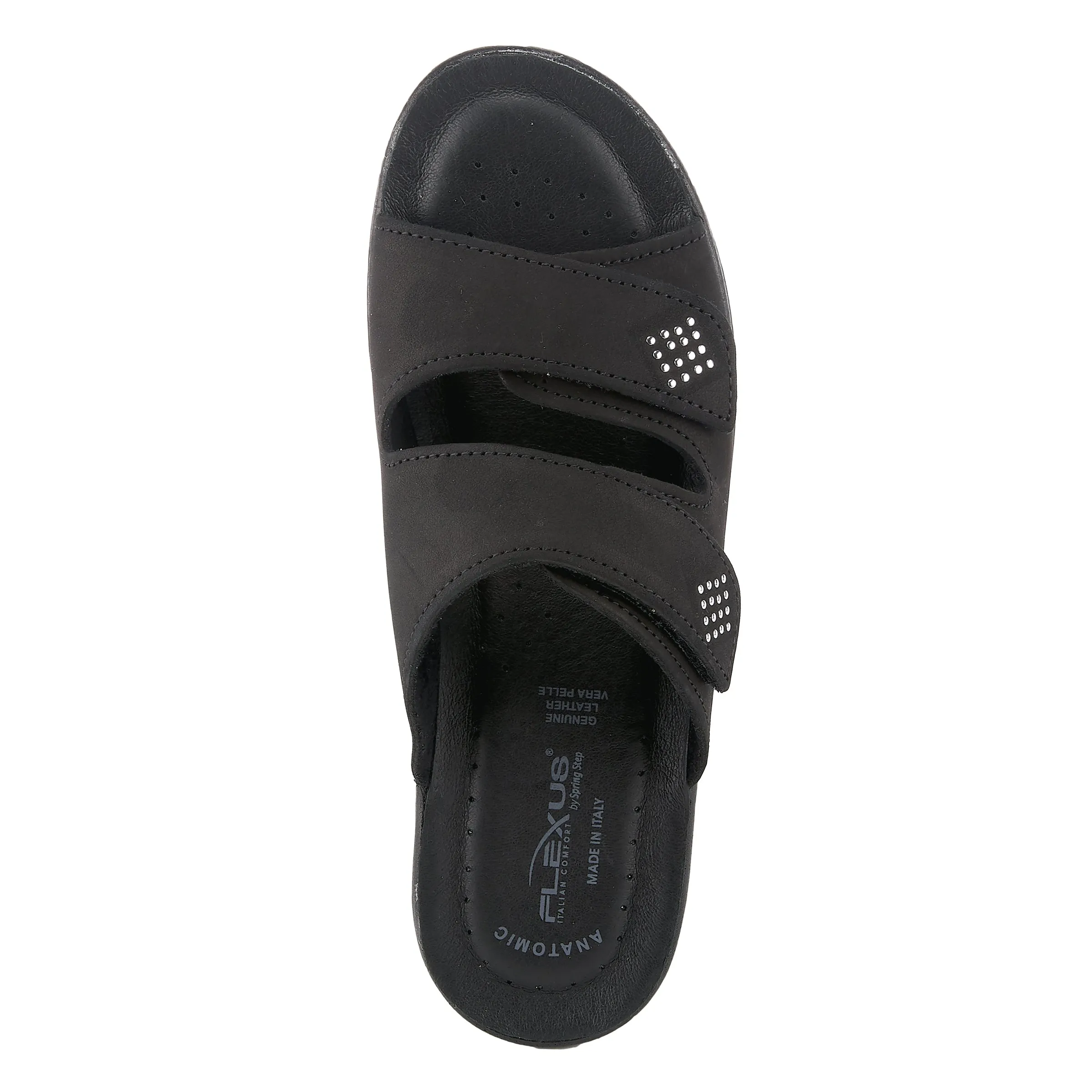Spring Step Shoes  Flexus Aditi Slide Sandal Women’s Leather Nubuck
