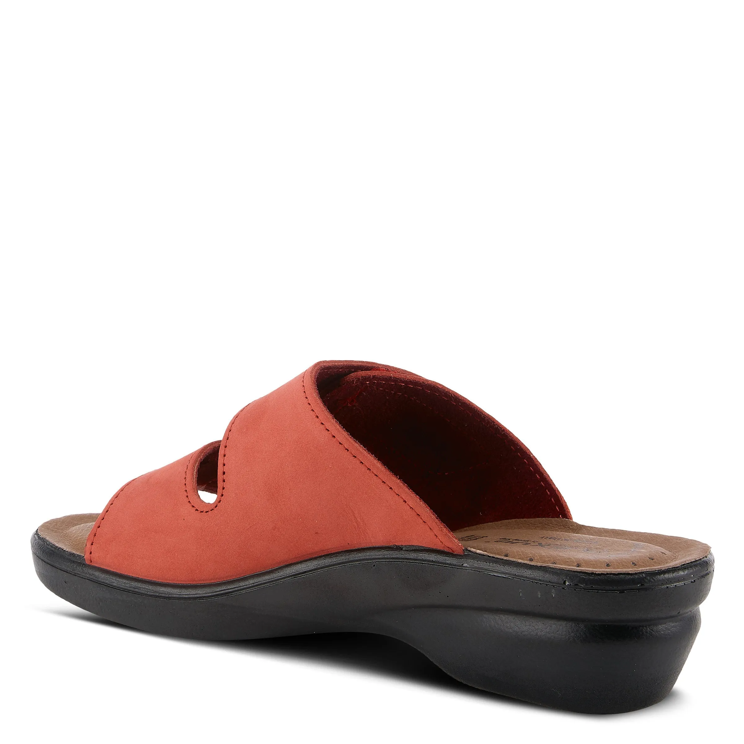 Spring Step Shoes  Flexus Aditi Slide Sandal Women’s Leather Nubuck