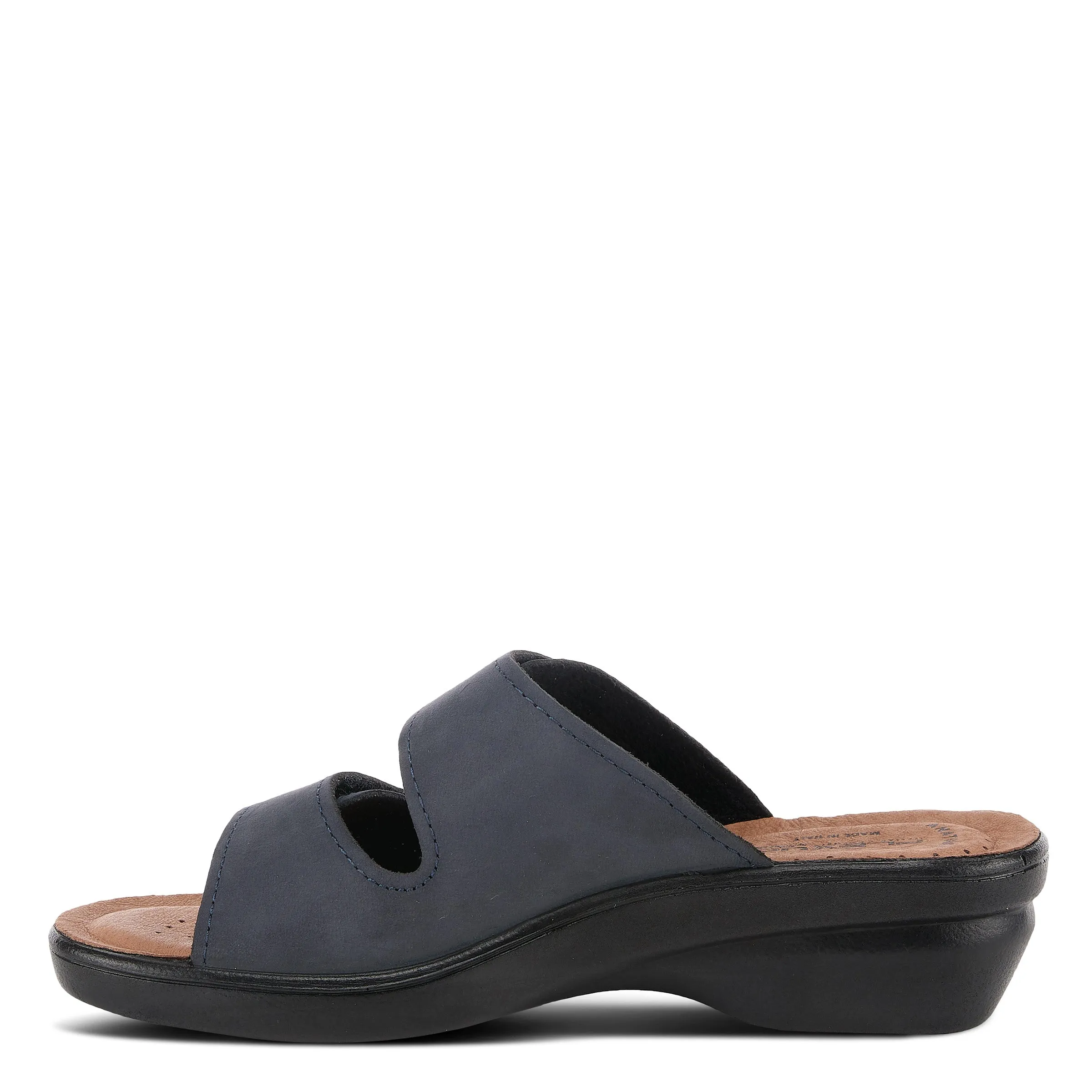 Spring Step Shoes  Flexus Aditi Slide Sandal Women’s Leather Nubuck