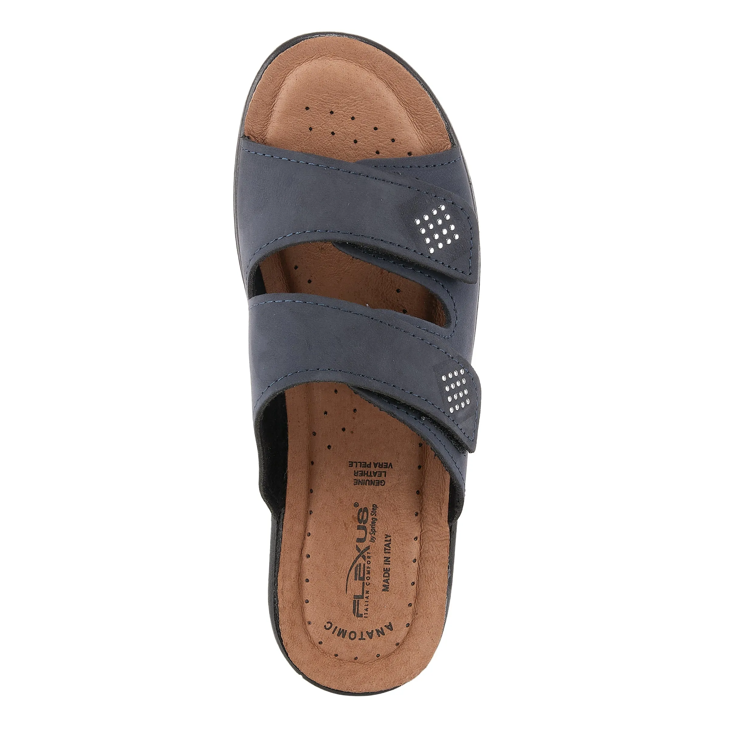 Spring Step Shoes  Flexus Aditi Slide Sandal Women’s Leather Nubuck