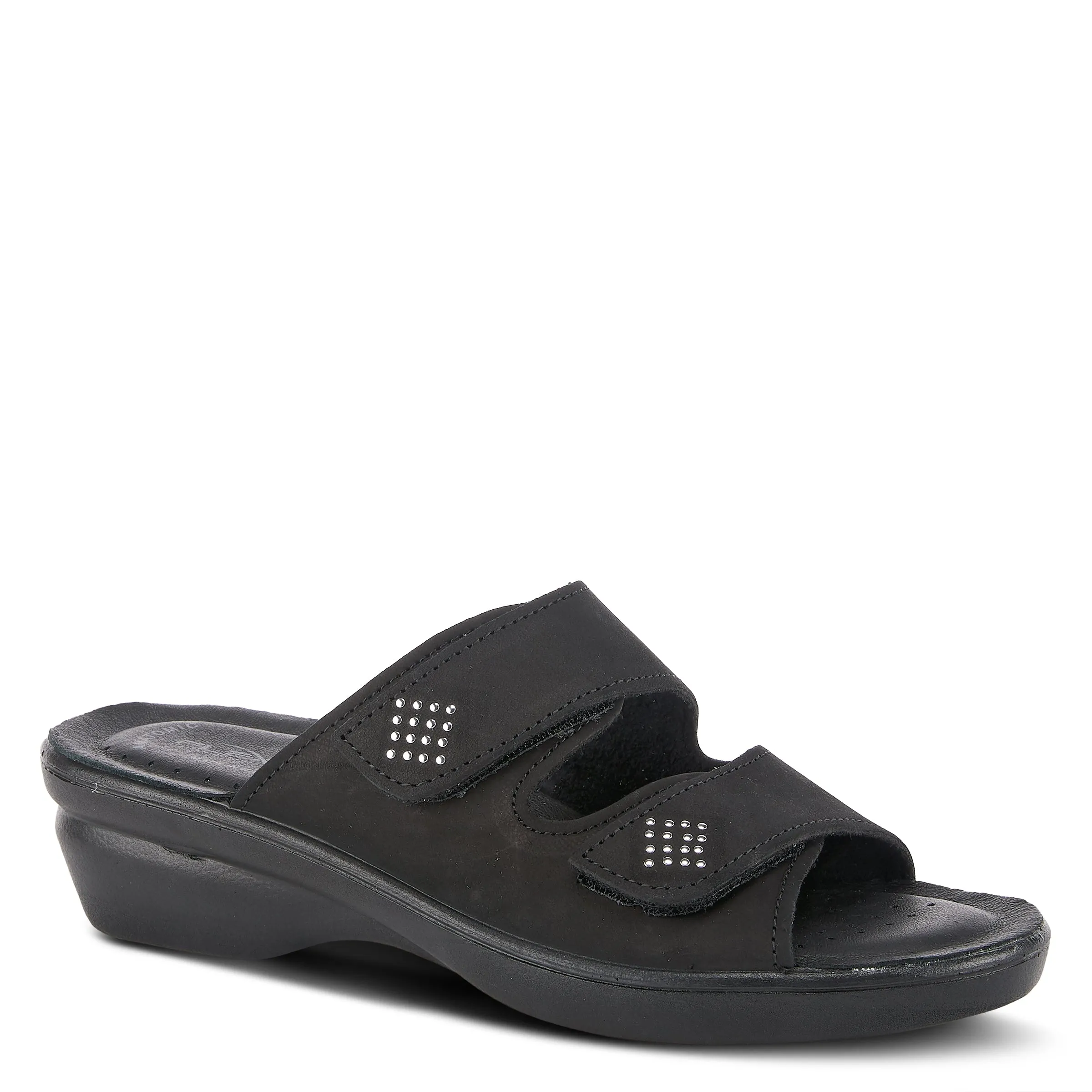 Spring Step Shoes  Flexus Aditi Slide Sandal Women’s Leather Nubuck