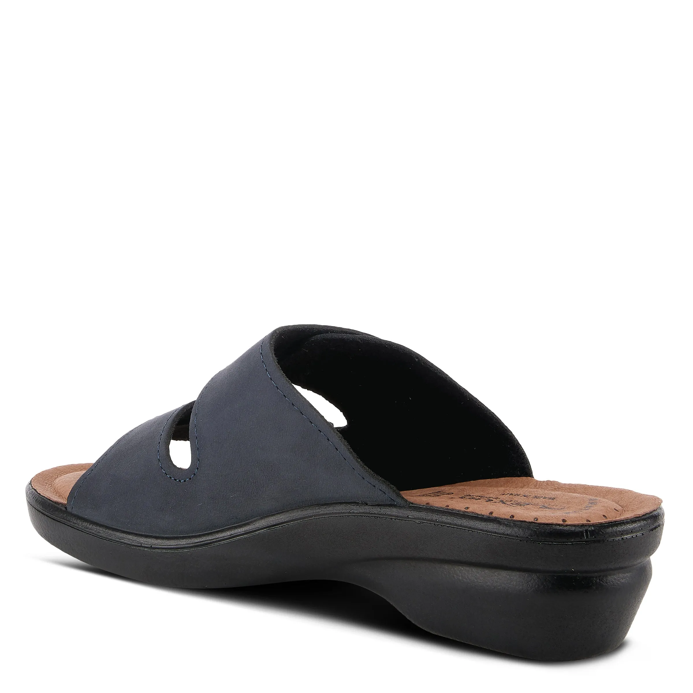 Spring Step Shoes  Flexus Aditi Slide Sandal Women’s Leather Nubuck