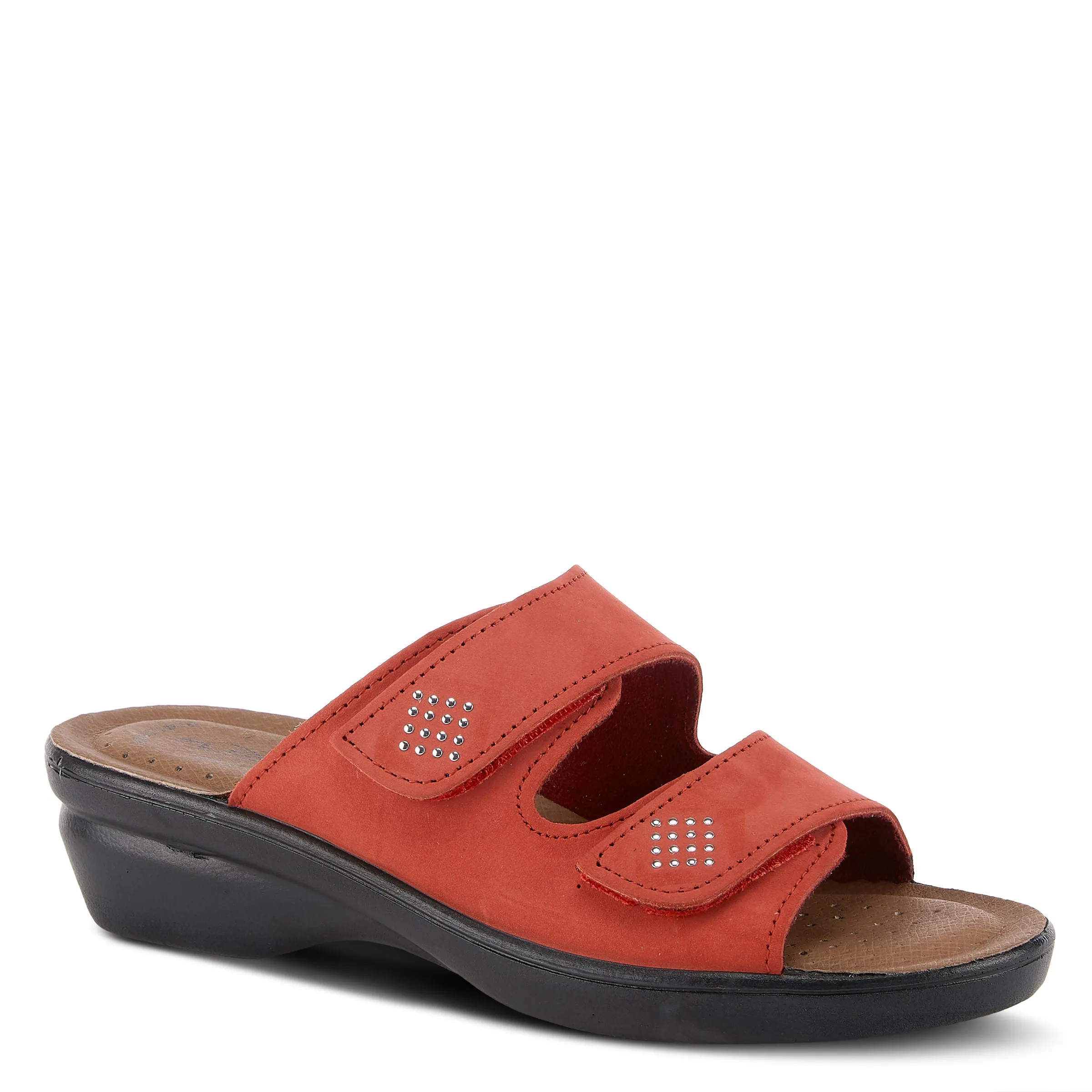 Spring Step Shoes  Flexus Aditi Slide Sandal Women’s Leather Nubuck