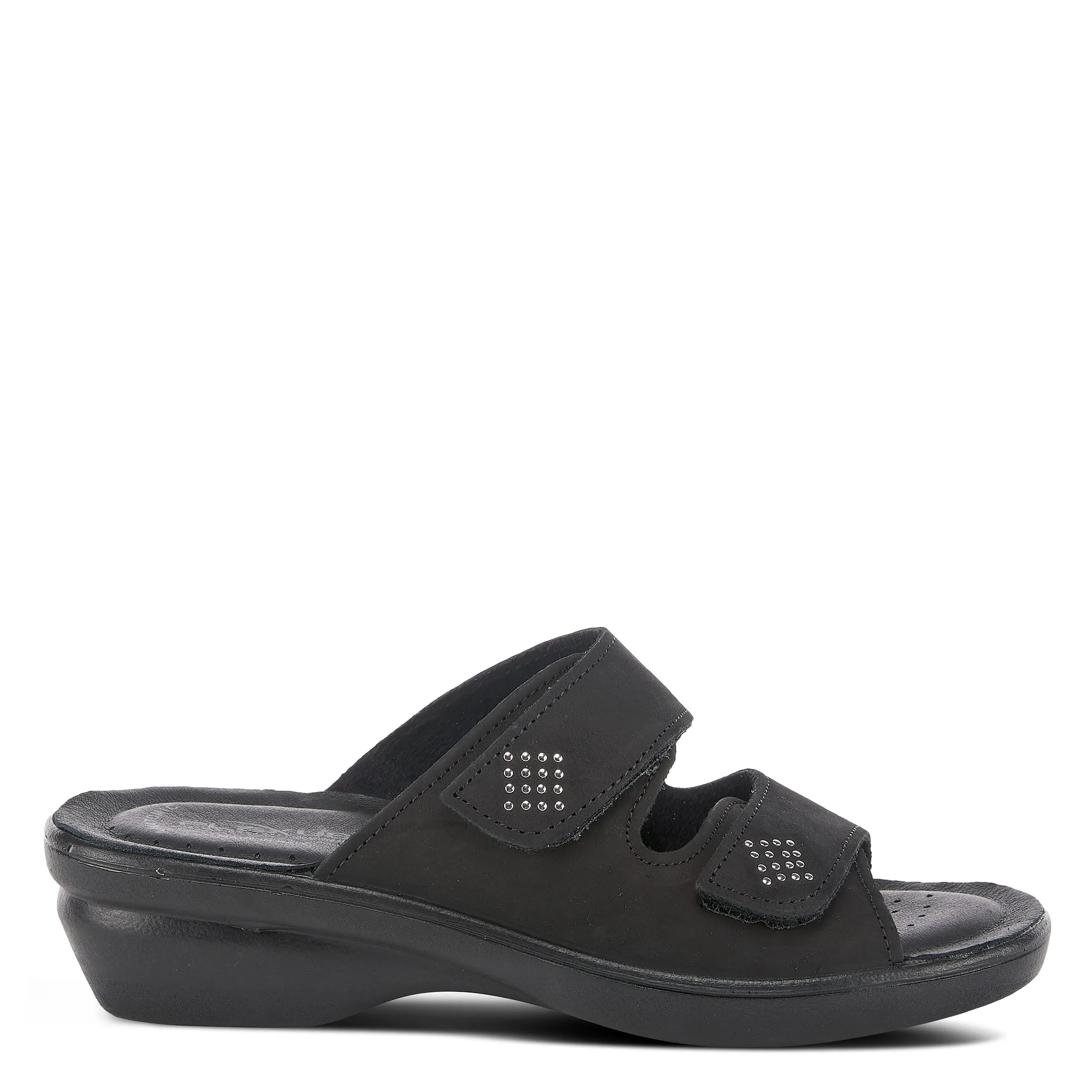 Spring Step Shoes  Flexus Aditi Slide Sandal Women’s Leather Nubuck