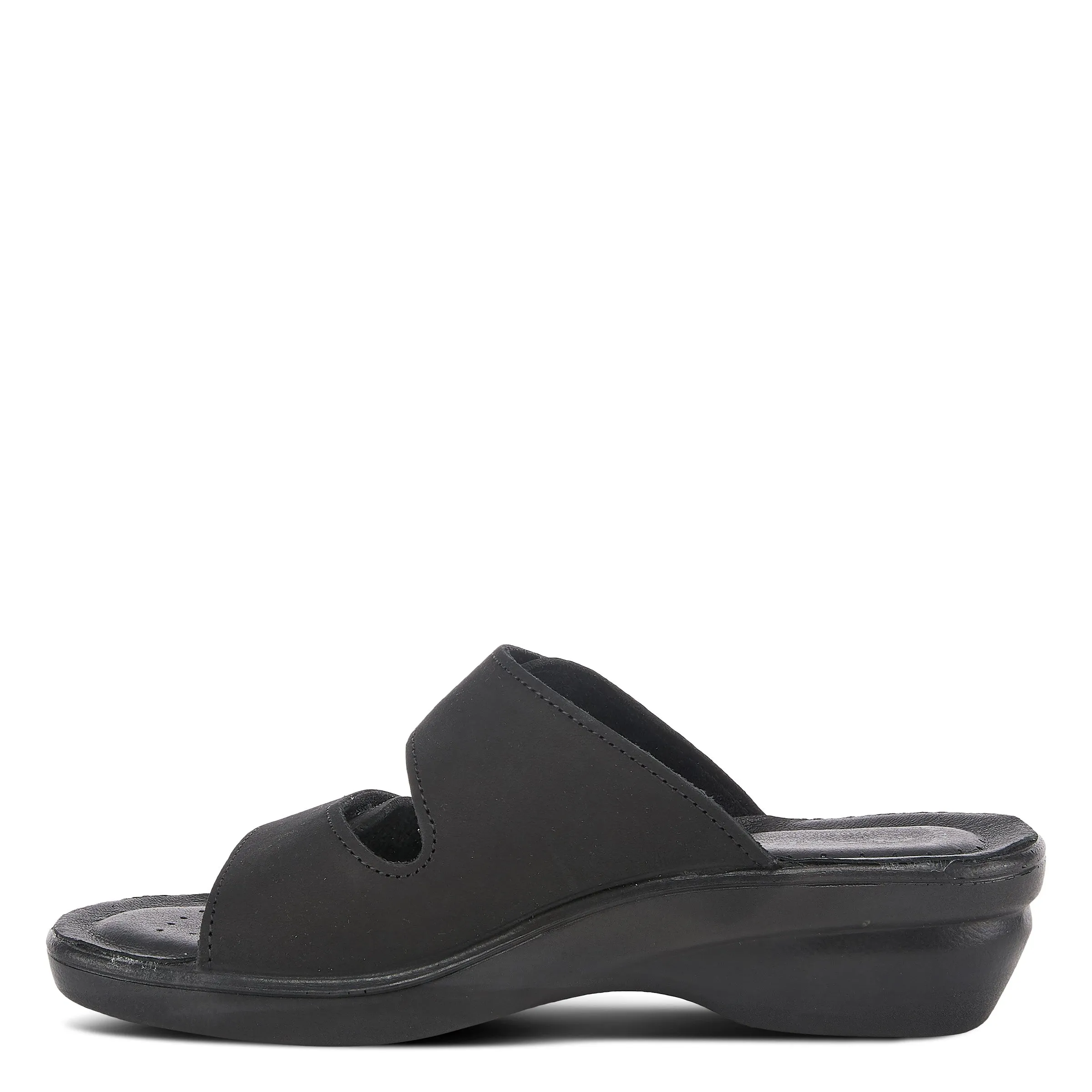 Spring Step Shoes  Flexus Aditi Slide Sandal Women’s Leather Nubuck