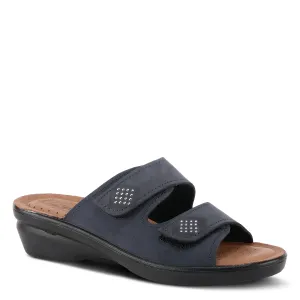 Spring Step Shoes  Flexus Aditi Slide Sandal Women’s Leather Nubuck