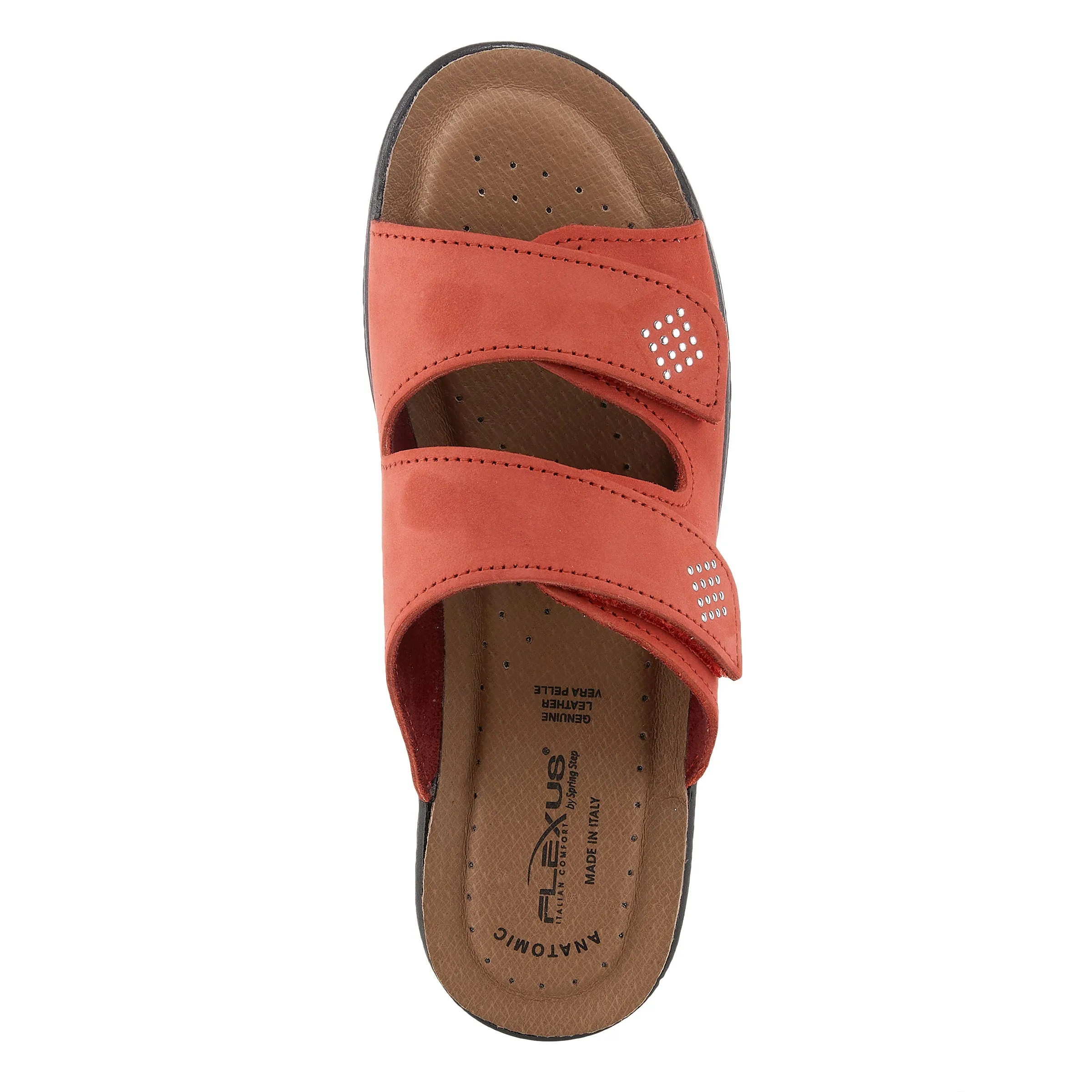 Spring Step Shoes  Flexus Aditi Slide Sandal Women’s Leather Nubuck