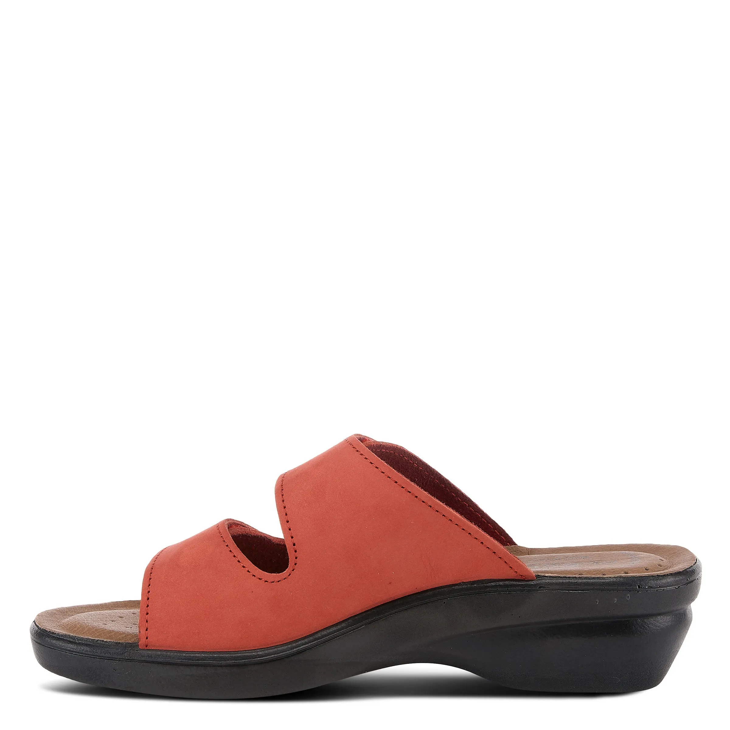 Spring Step Shoes  Flexus Aditi Slide Sandal Women’s Leather Nubuck